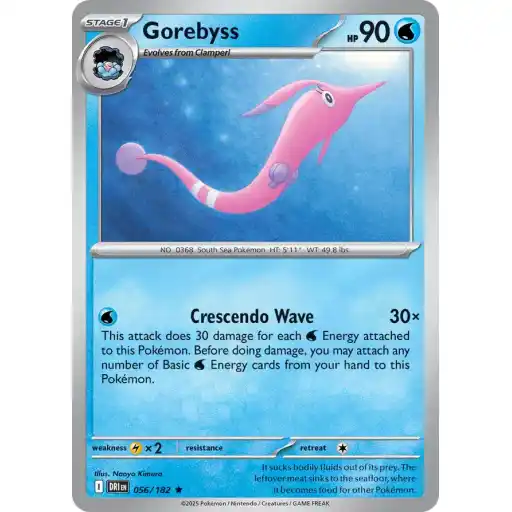 Destined Rivals - 056/182 - Gorebyss - Holo Rare
