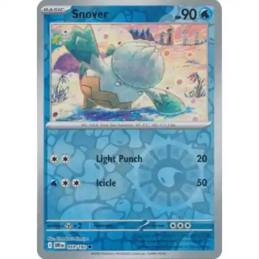 Destined Rivals - 059/182 - Snover - Reverse Holo