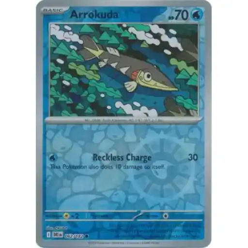 Destined Rivals - 062/182 - Arrokuda - Reverse Holo
