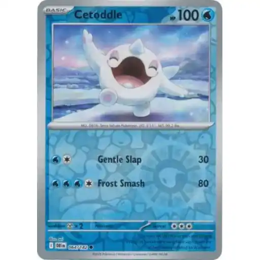Destined Rivals - 064/182 - Cetoddle - Reverse Holo