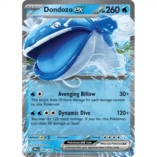 Destined Rivals - 066/182 - Dondozo ex