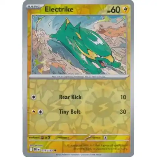 Destined Rivals - 075/182 - Electrike - Reverse Holo