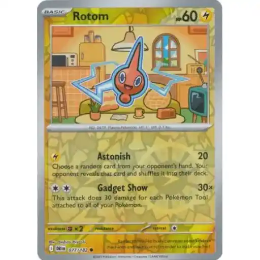 Destined Rivals - 077/182 - Rotom - Reverse Holo