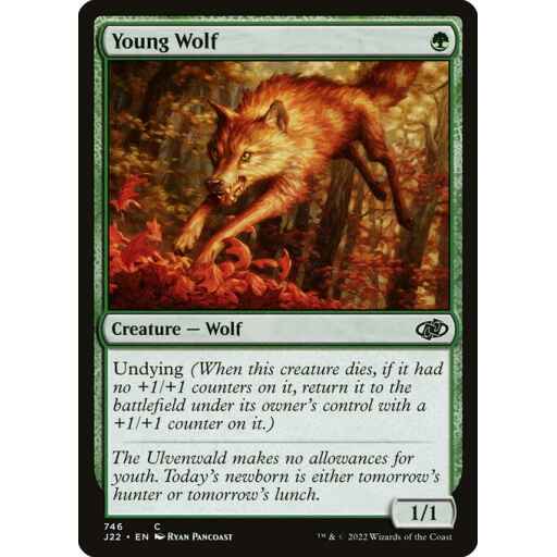 Jumpstart 2022 - 746 - Young Wolf - Common - G - Non-foil