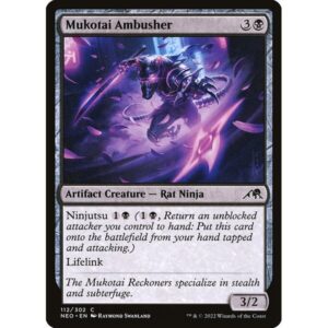 Kamigawa: Neon Dynasty - 112 - Mukotai Ambusher - Common - B - Foil