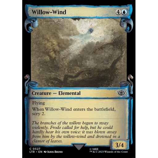 The Lord of the Rings: Tales of Middle-earth - 527 - Willow-Wind - Common - U - Non-foil