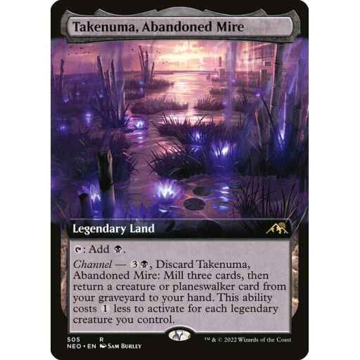 Kamigawa: Neon Dynasty - 505 - Takenuma, Abandoned Mire - Rare - C - Non-foil