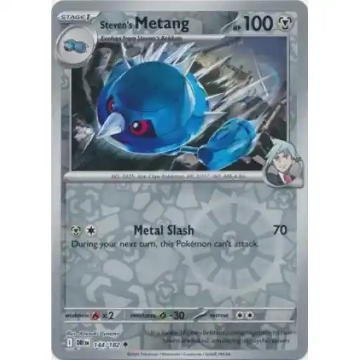 Destined Rivals - 144/182 - Steven's Metang - Reverse Holo