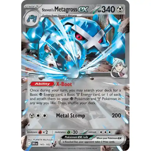 Destined Rivals - 145/182 - Steven's Metagross ex