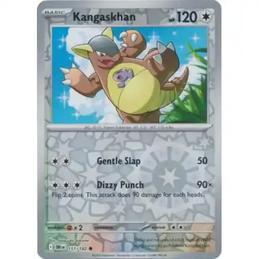Destined Rivals - 151/182 - Kangaskhan - Reverse Holo