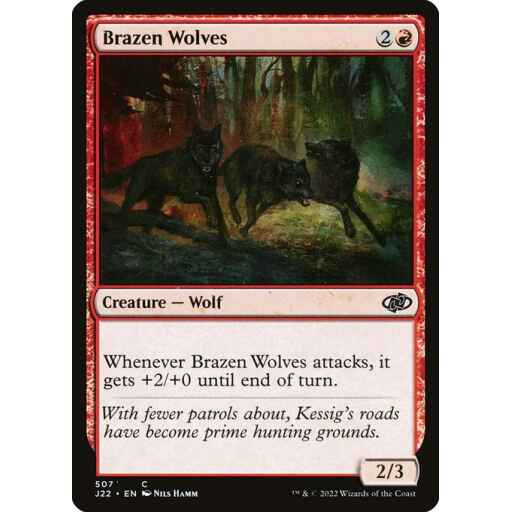 Jumpstart 2022 - 507 - Brazen Wolves - Common - R - Non-foil