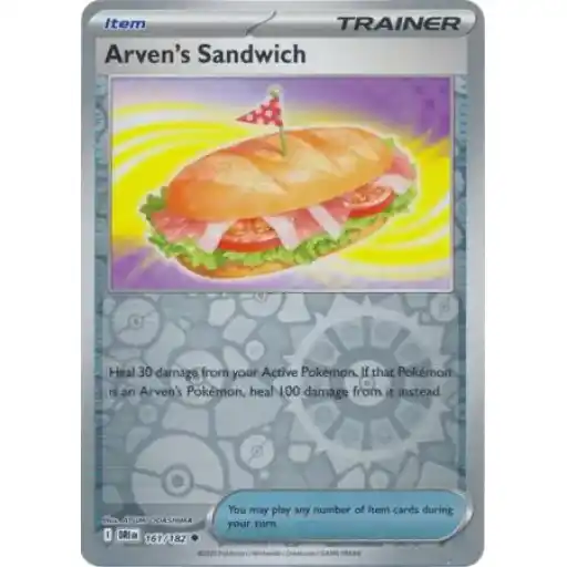 Destined Rivals - 161/182 - Arven's Sandwich - Reverse Holo