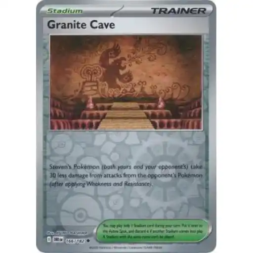 Destined Rivals - 166/182 - Granite Cave - Reverse Holo