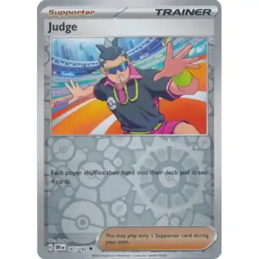 Destined Rivals - 167/182 - Judge - Reverse Holo