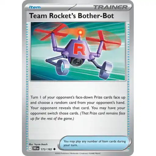 Destined Rivals - 172/182 - Team Rocket's Bother-Bot