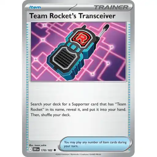 Destined Rivals - 178/182 - Team Rocket's Transceiver