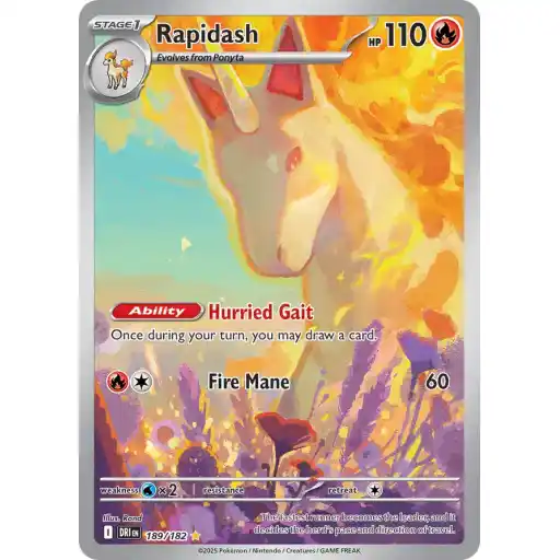 Destined Rivals - 189/182 - Rapidash