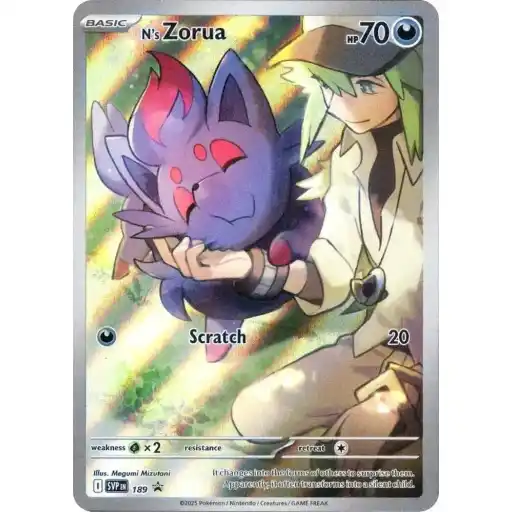 Black Star Promo - SVP189 - N's Zorua
