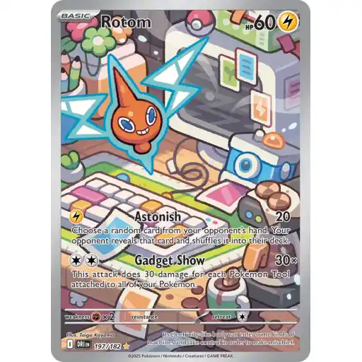 Destined Rivals - 197/182 - Rotom