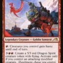 Kamigawa: Neon Dynasty - 145 - Goro-Goro, Disciple of Ryusei - Rare - R - Foil