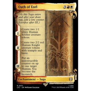 Tales of Middle-earth Commander - 471 - Oath of Eorl - Rare - WR - Non-foil