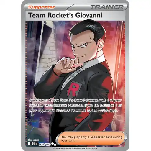Destined Rivals - 225/182 - Team Rocket's Giovanni