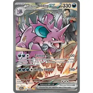 Destined Rivals - 233/182 - Team Rocket's Nidoking ex