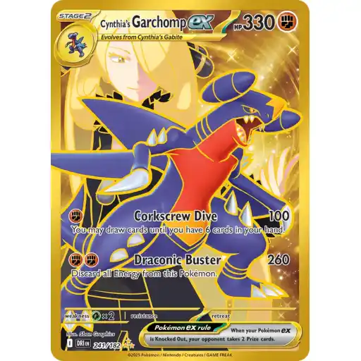Destined Rivals - 241/182 - Cynthia's Garchomp ex