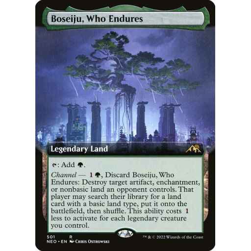 Kamigawa: Neon Dynasty - 501 - Boseiju, Who Endures - Rare - C - Non-foil