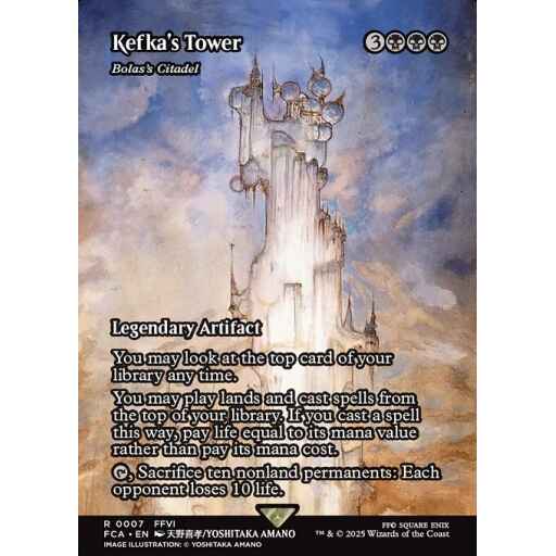 Final Fantasy: Through the Ages - 7 - Bolas's Citadel - Rare - B - Foil