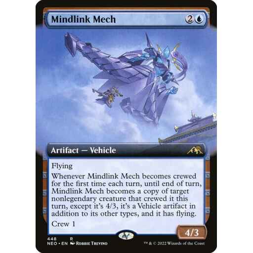 Kamigawa: Neon Dynasty - 448 - Mindlink Mech - Rare - U - Foil