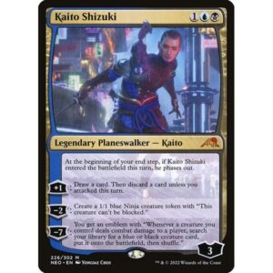 Kamigawa: Neon Dynasty - 226 - Kaito Shizuki - Mythic - UB - Non-foil