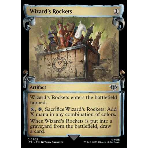 The Lord of the Rings: Tales of Middle-earth - 703 - Wizard's Rockets - Common - C - Foil