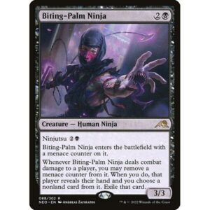 Kamigawa: Neon Dynasty - 88 - Biting-Palm Ninja - Rare - B - Non-foil