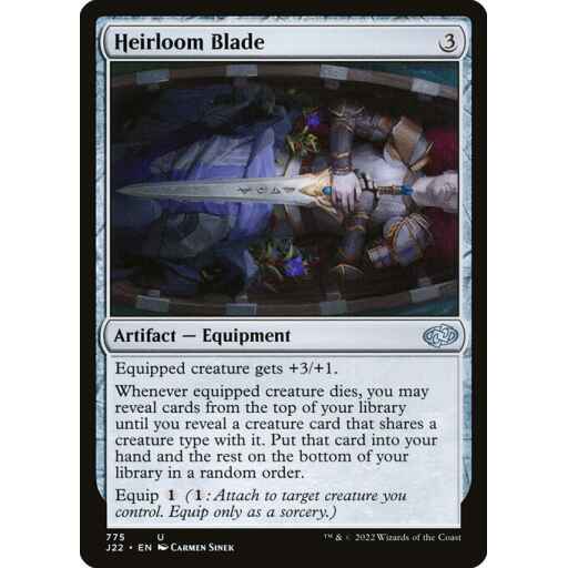 Jumpstart 2022 - 775 - Heirloom Blade - Uncommon - C - Non-foil