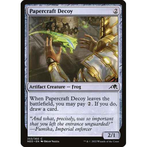 Kamigawa: Neon Dynasty - 253 - Papercraft Decoy - Common - C - Non-foil