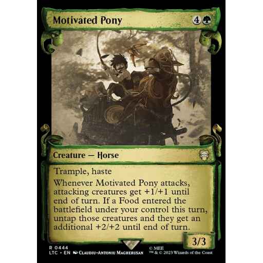 Tales of Middle-earth Commander - 444 - Motivated Pony - Rare - G - Non-foil