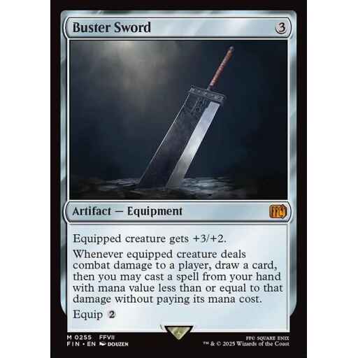 Final Fantasy - 255 - Buster Sword - Mythic - C - Non-foil