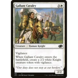 Jumpstart 2022 - 186 - Gallant Cavalry - Common - W - Non-foil