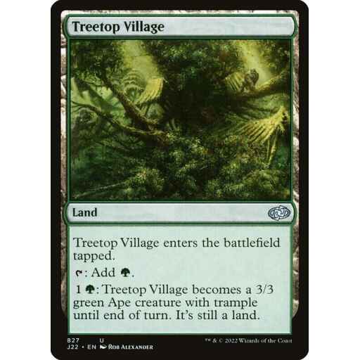 Jumpstart 2022 - 827 - Treetop Village - Uncommon - C - Non-foil