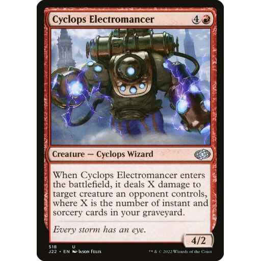 Jumpstart 2022 - 518 - Cyclops Electromancer - Uncommon - R - Non-foil