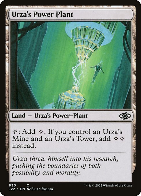 Jumpstart 2022 - 830 - Urza's Power Plant - Common - C - Non-foil