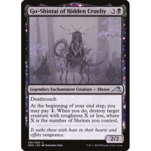 Kamigawa: Neon Dynasty - 97 - Go-Shintai of Hidden Cruelty - Uncommon - B - Foil