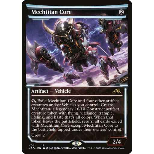 Kamigawa: Neon Dynasty - 402 - Mechtitan Core - Rare - C - Foil