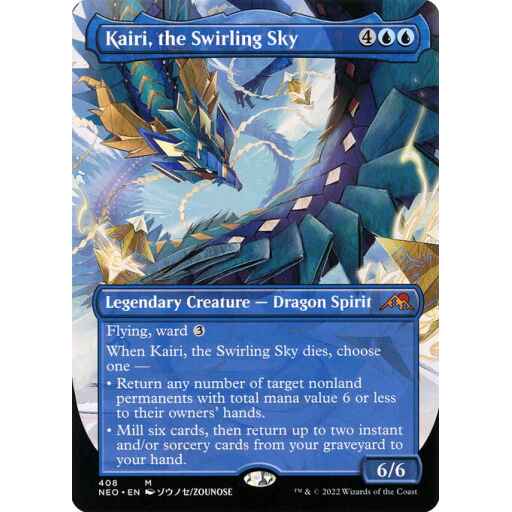 Kamigawa: Neon Dynasty - 408 - Kairi, the Swirling Sky - Mythic - U - Foil