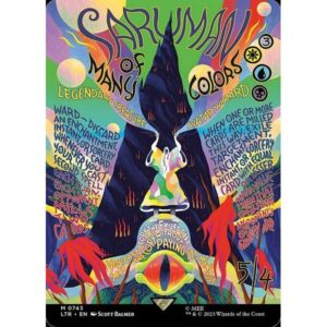 The Lord of the Rings: Tales of Middle-earth - 743 - Saruman of Many Colors - Mythic - Multi - Non-foil