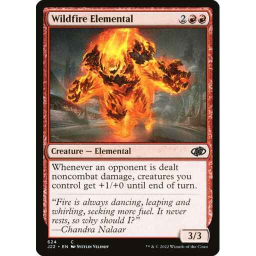Jumpstart 2022 - 624 - Wildfire Elemental - Common - R - Non-foil