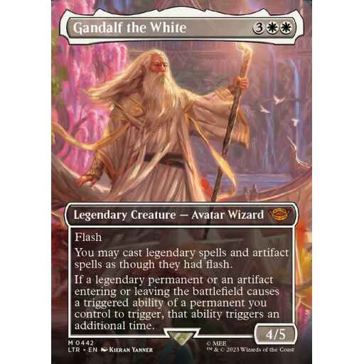 The Lord of the Rings: Tales of Middle-earth - 442 - Gandalf the White - Mythic - W - Foil