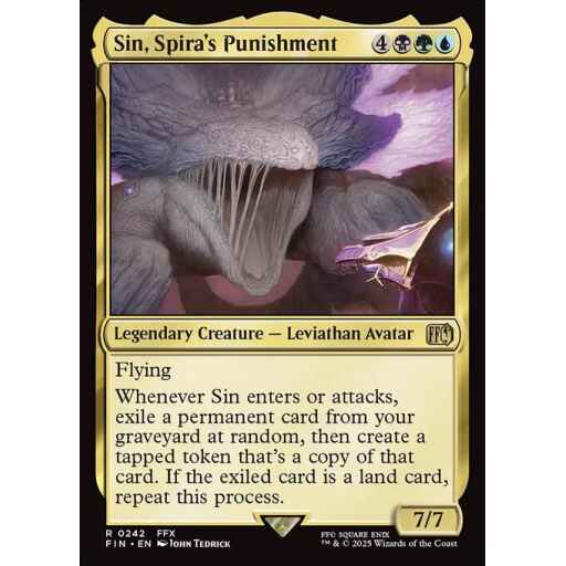 Final Fantasy - 242 - Sin, Spira's Punishment - Rare - Multi - Foil