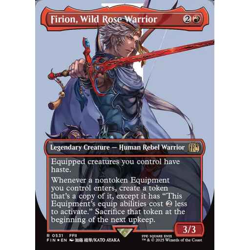 Final Fantasy - 531 - Firion, Wild Rose Warrior - Rare - R - Foil